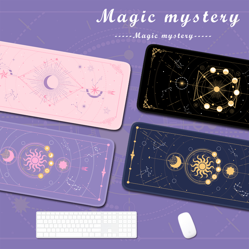 Gaming Accessories Cute - Magic Moon Star viola Extra Large