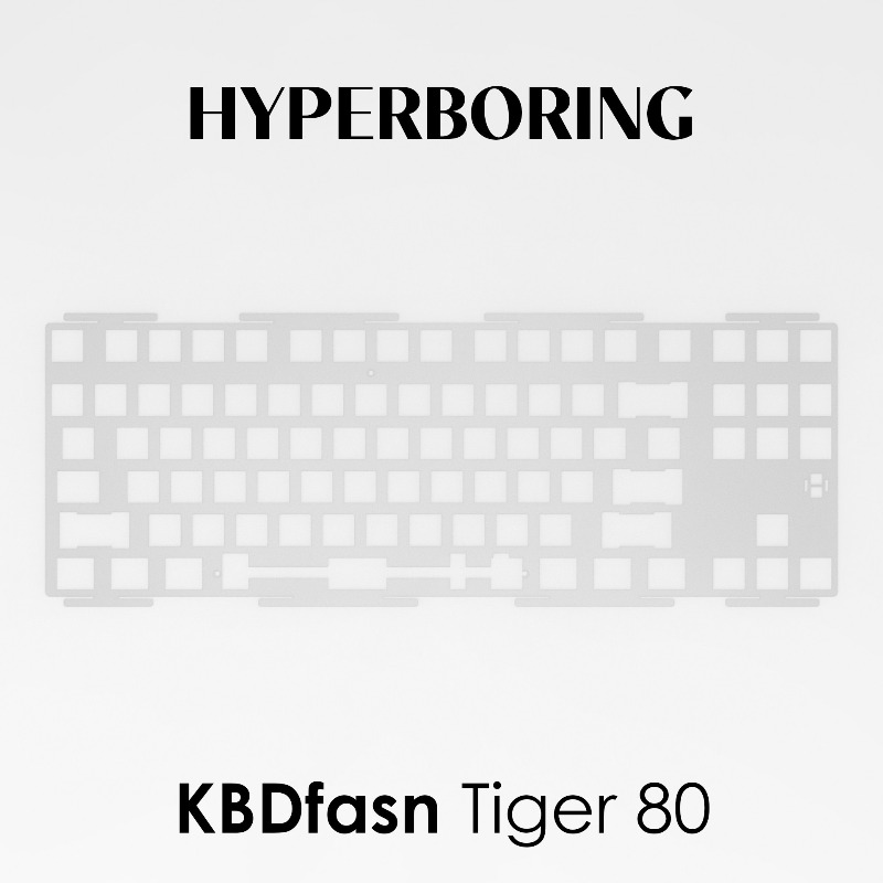 Gaming Accessories For Gaming Setup - HYPERBORING Tiger80 Scheda di Posizionamento Tastiera