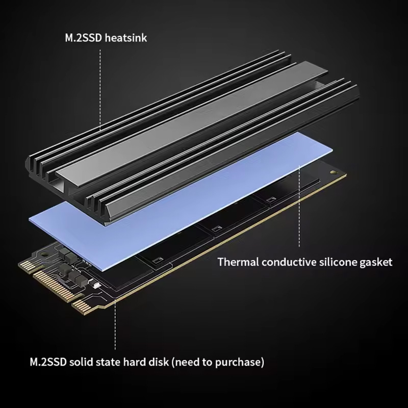 Dissipatore di calore SSD M.2  - M2 Heatsink Cooler recensione e prezzo