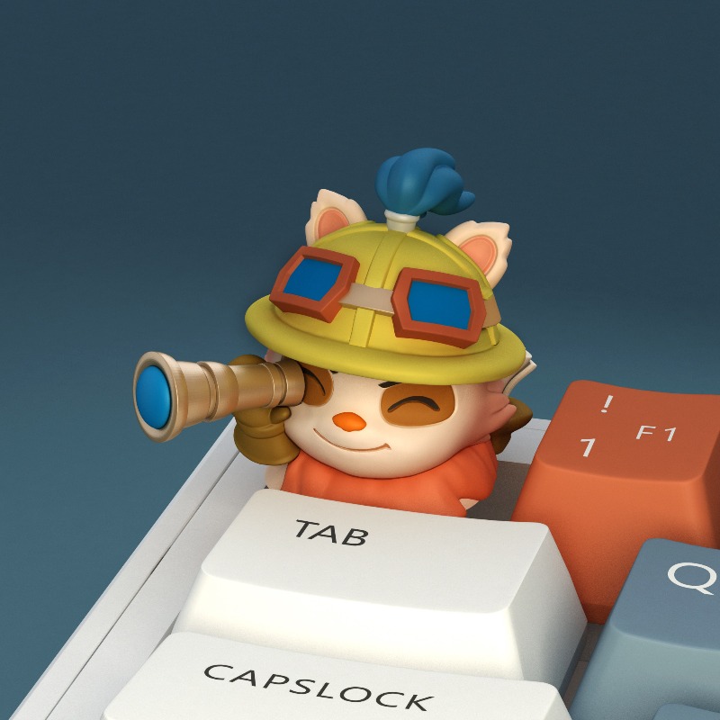 Keycaps LOL Originali a Tema A - Gaming Accessories Cute recensione e prezzo