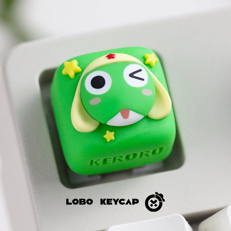 Keycaps a Tema Anime Keroro pe - Gaming Accessories Cute recensione e prezzo