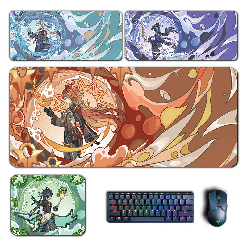 Anime Genshin Impact Mouse Pad - Gaming Accessories Desk recensione e prezzo