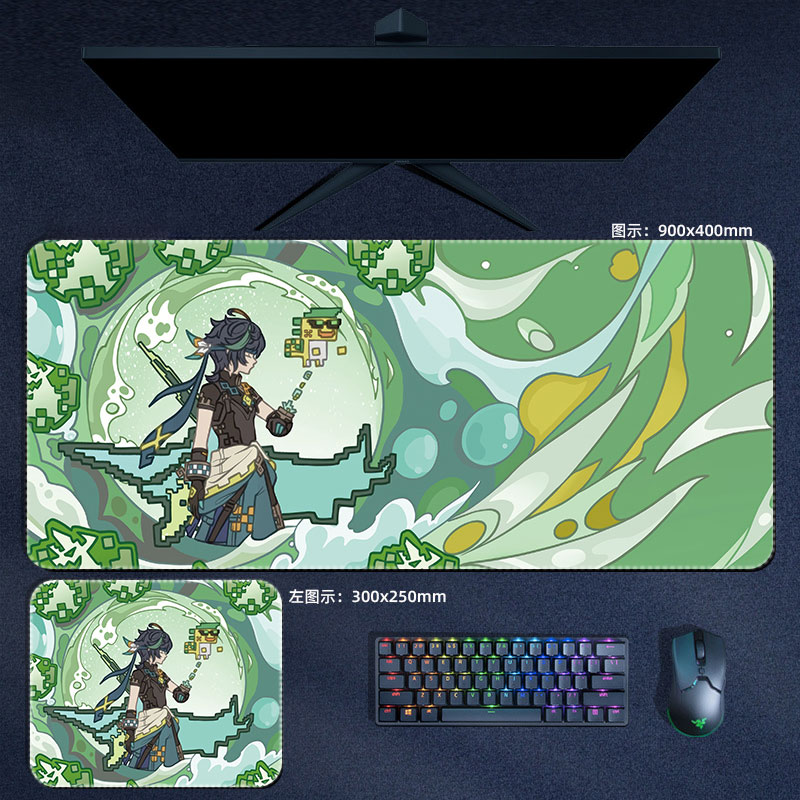 Anime Genshin Impact Mouse Pad - Gaming Accessories Desk recensione e prezzo
