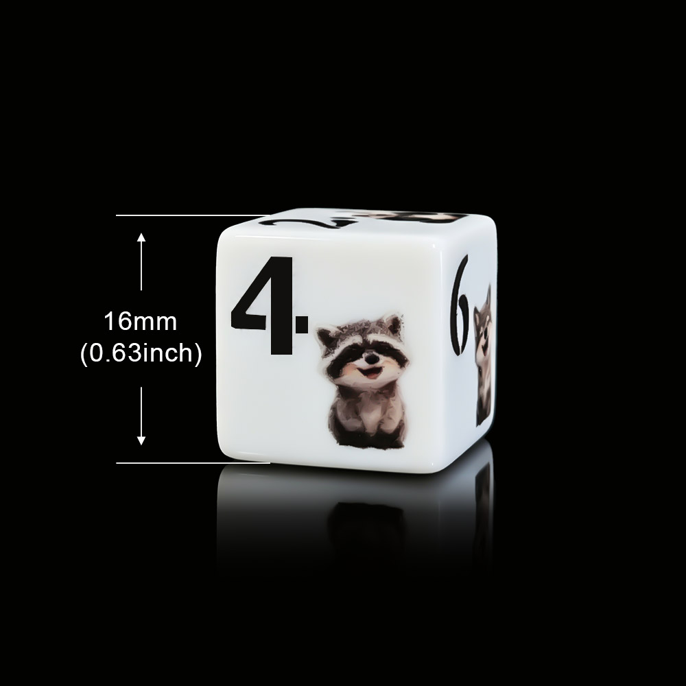 12 pezzi di dadi D6 in acrilic - Gaming Accessories Cute recensione e prezzo