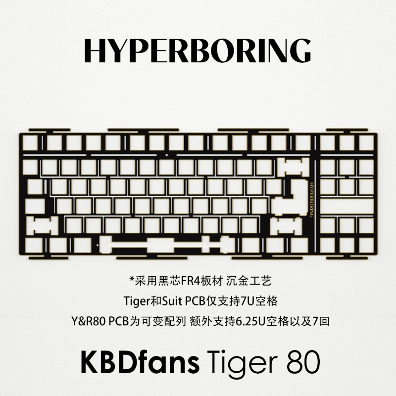 HYPERBORING Tiger80 Scheda di  - Gaming Accessories For Gaming Setup recensione e prezzo